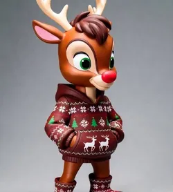 Urban vibes / urban Rudolph 03 / Christmas / magic makes
