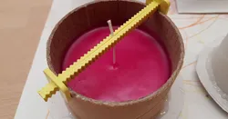 Wick Holder for Making Candles