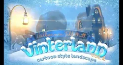 Winterland Vol 1 Low-poly 3D model