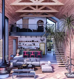 Woods Cabin Loft  3D model