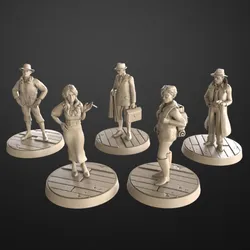 Adventurers Pack 01 for Call of Cthulhu