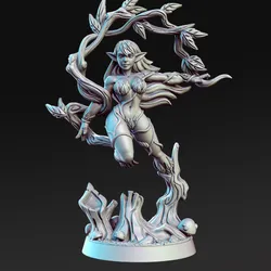 Alura - Alura - Forest Dryad - 32mm - DnD -