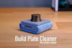 Build Plate Cleaner Microfiber Holder