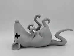 Dead Rat - Multicolor Sculpture