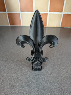 fleur de lis railing topper