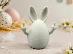 " Fuck off " Egg - Free 3D Print Model