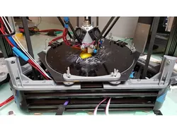 Micromake D1 heat bed & glass table mount and corner support