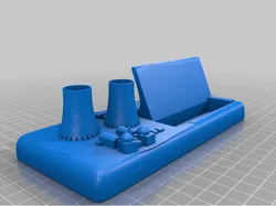 Power plant card holder