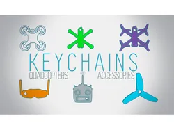 QUADCOPTERS KEYCHAINS - Updated
