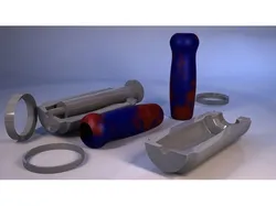 Rubber grip mould