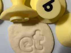 Set of 3D printable clay stamps - Free 3D Print Model