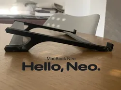Apple MacBook NEO, Laptop Stand for MacBook Neo - Free 3D Print Model