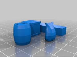 Barrel boxes sack