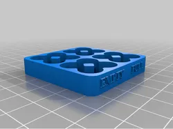 Customized Empty/Full AAA Battery Tray