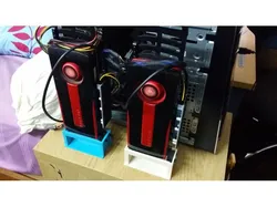 GPU Vent Stand for Mining Cryptocurrency