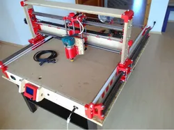 Increased milling space for R-CNC, the printable milling machine