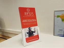 Leaflet Holder Stand Support - DL Flyer