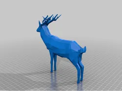 Lowpoly Reindeer