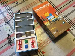 Machi Koro to Machi Koro: Bright Lights, Big City Conversion Compact (Expansion) Box Insert