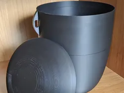Minimalist Cremation Urn for Ash/Cremation Capsule - Free 3D Print Model