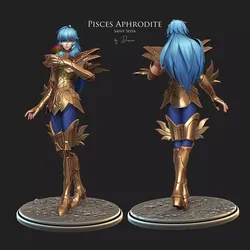 Saint Seiya Pisces Aphrodite 3D print model
