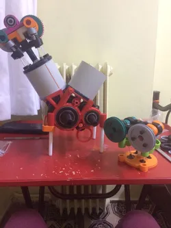V2 Sports Motorbike Engine