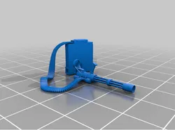 Xm214 Minigun w Backpack