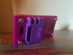 16x32 LED Matrix Case with Raspberry Pi Mount