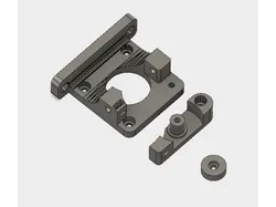 Compact Bowden Extruder Mod, suit 11mm drive gear