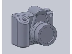 DSLR Camera Keychain