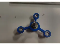 Eccentric fidget spinner