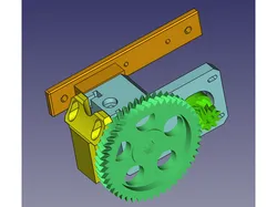 Geared Bowden Extruder for MK7 - V2