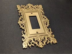 Ornate Framed Switch Cover Plate - Free 3D Print Model