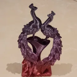 Peacocks Ornament aka Peacecocks