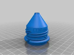 Airsoft speed loader water bottle adapter