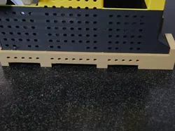 Chopstick Holder + Knife Holder Riser Base. Designed to be used with the previously released chopstick holder + knife holder, it can increase the base height and speed up water evaporation. - Free 3D Print Model