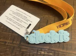 CLOCK IT! Nametag - Free 3D Print Model