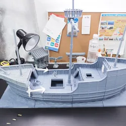 Dark Realms Medieval Scenery - Merchant Trading Ship