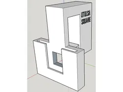 Flat Solid Square Sample Cuvette