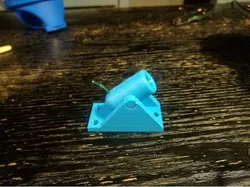 Functional mortar cannon with base