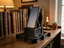 Gothic Gargoyle Phone Stand and Desk Organizer - Free 3D Print Model