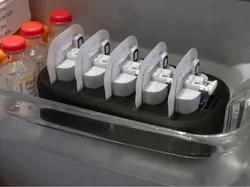Medtrum Nano - 5/10 Slot Fridge Organiser - Free 3D Print Model