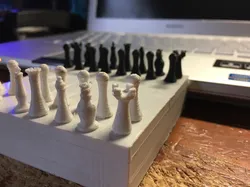 Mini Chess Box and Pieces