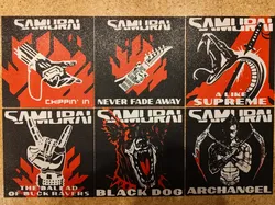 Samurai Album Covers - Free 3D Print Model