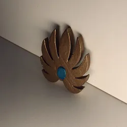 She-Ra Princess of Power Flower Chest Piece/Breast Plate Armor Pendant