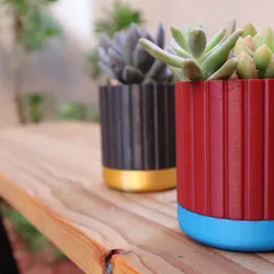 Simple 3D Printed Planter