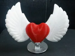 Winged Heart with Stand