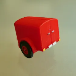 1/87 H0-Scale Trailer for VW T1 german "Feuerwehr" Bulli