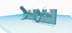 eachine wizard x220 VTX / RX rear mount