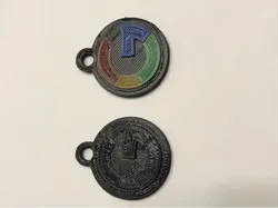Google logo keychain